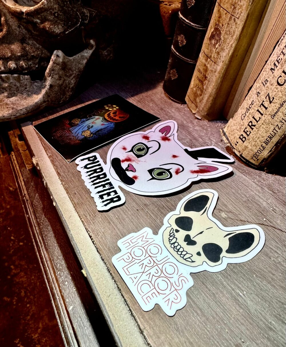 Lot 3 stickers MOJO | Horreur Pop culture | LIMITED EDITION