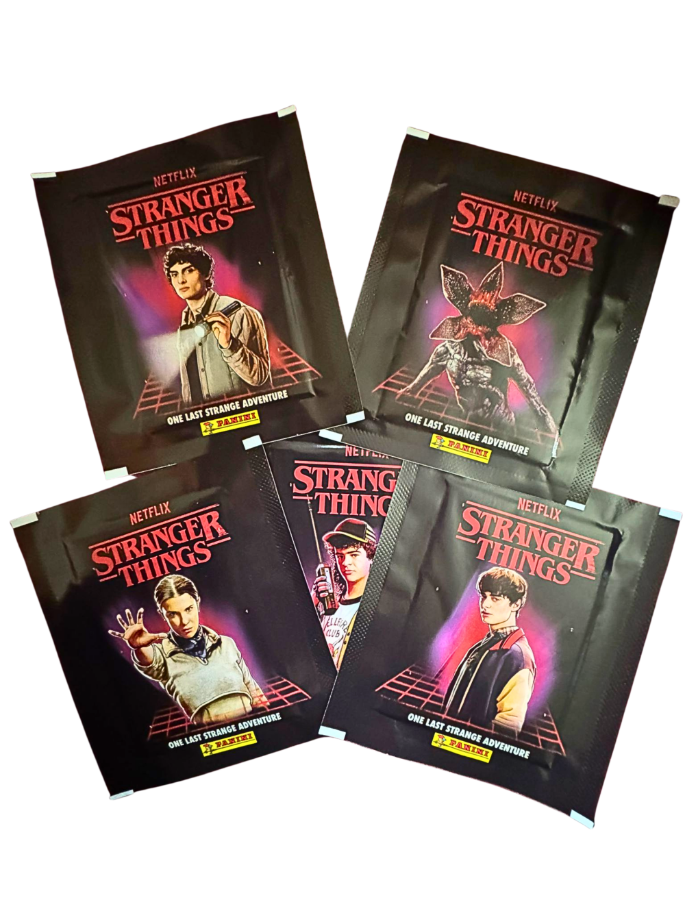 Stranger Things – Sachet de stickers officiel Panini - One Last Strange Adventure