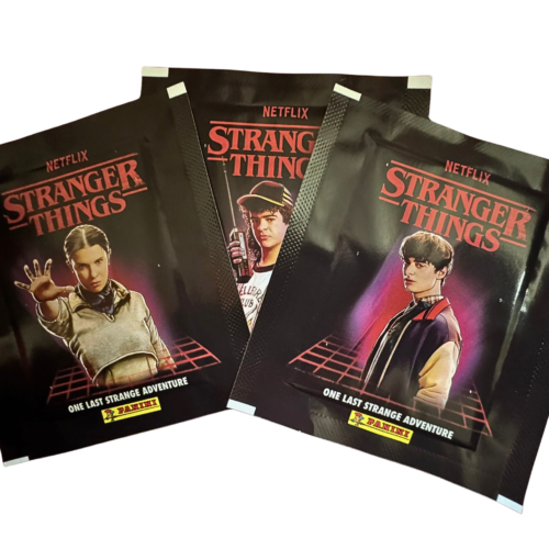 Stranger Things – Sachet de stickers officiel Panini - One Last Strange Adventure